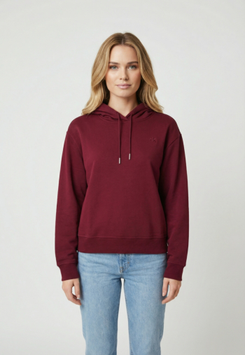 Sweat calvin klein jeans french terry po h 2e5 berry glaze