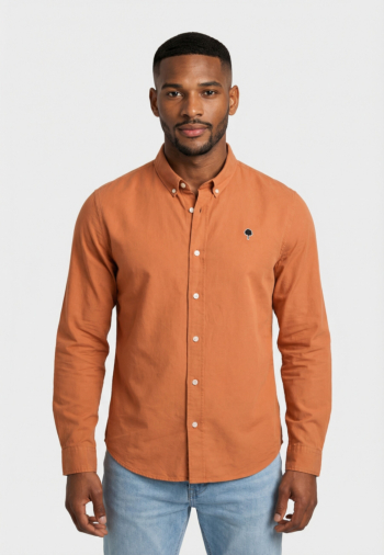 Chemise faguo ivoy red22 light brick