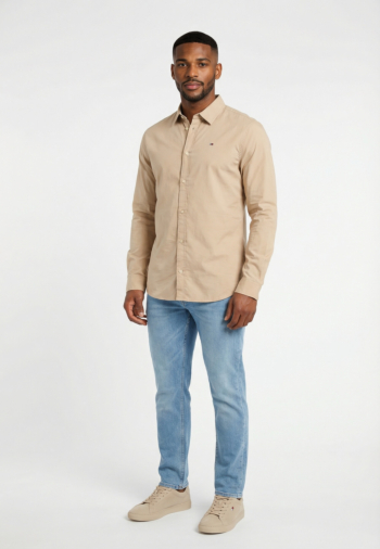 Chemise tommy jeans dm0dm04405 aby gulf sand