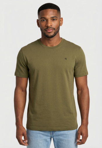Tee shirt calvin klein jeans classic monogram 2e1 fatigue