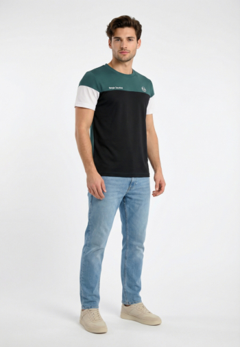 Tee shirt sergio tacchini prave 024 5036-med/blk