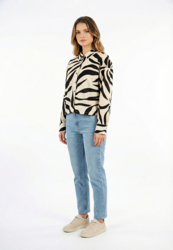 Chemisier only sakura black flower