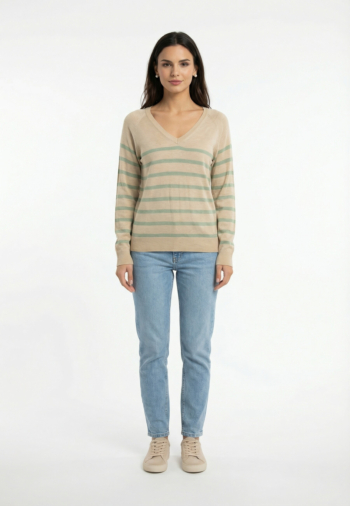 Pull leger only vienna oatmeal jadeite/melange
