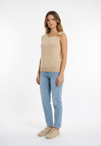 Debardeurs la petite etoile minn 13 beige