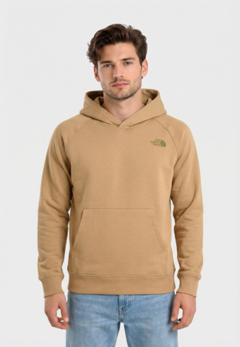 Sweat the north face raglan box nse lk51 khaki stone