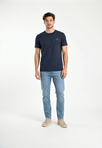 Tee shirt fred perry m3519 31b tennis blue