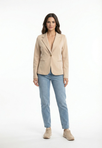 Blousons et vestes Le Temps Des Cerises oscar 1004  beige