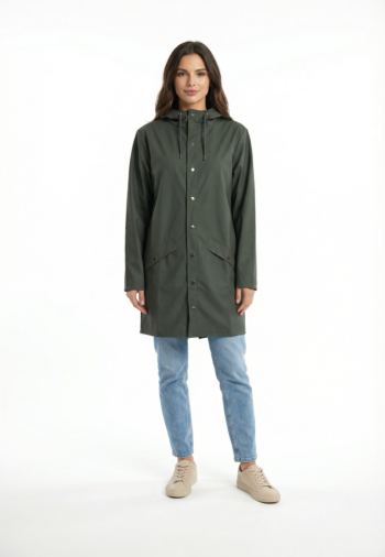 Blousons et vestes rains long jacket 153 dark grey