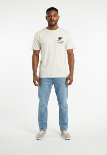 Tee shirt vans stacked hi wht1 white