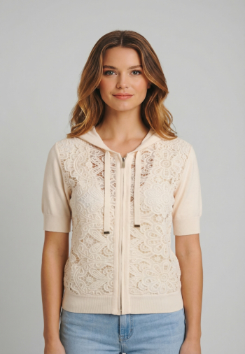 Gilets cardigans morgan 251-mjivi ivoire