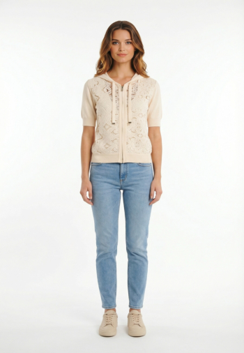 Gilets cardigans morgan 251-mjivi ivoire