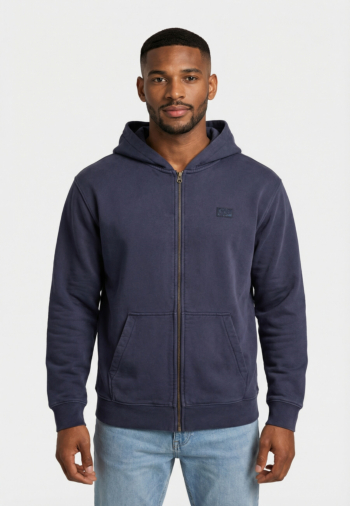 Sweat vans full zip fob1 deep indigo