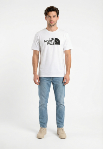 Tee shirt the north face evolution half dome regular la91 tnf wht/tnf blk