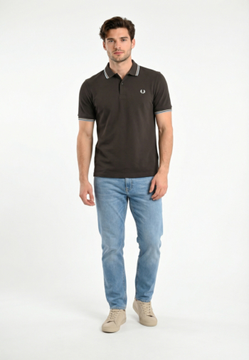 Polos fred perry mm3600 09b anchgr/ec/bllbyb