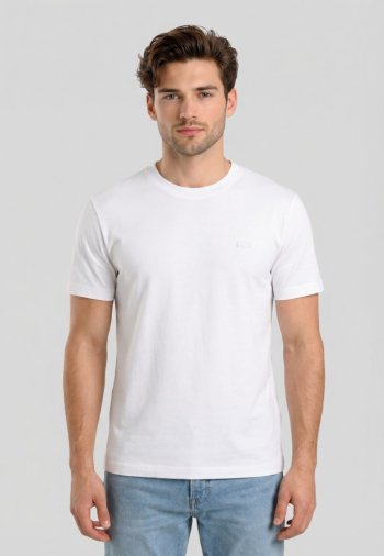Tee shirt lacoste th1750 001 blanc