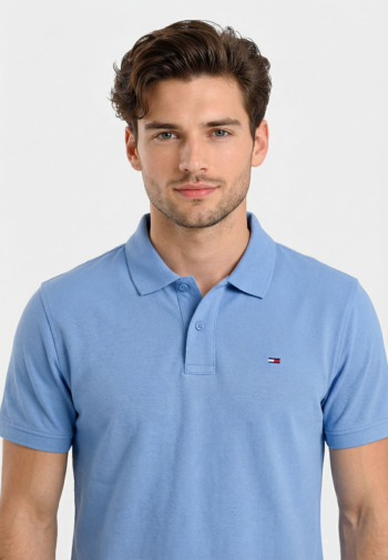 Polos tommy jeans reg ess c38 blue twilight