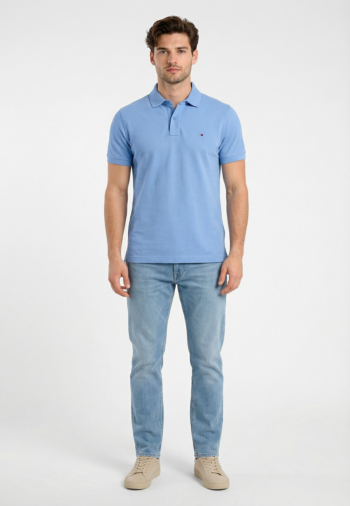 Polos tommy jeans reg ess c38 blue twilight