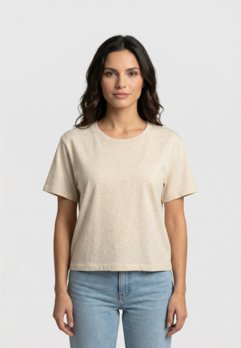 Tee shirt american vintage ypawood gris chine