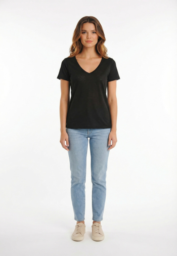 Tee shirt sun valley pecetto 9999 noir