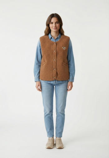 Gilets cardigans only baby life teddy toasted coconut leo heart batch