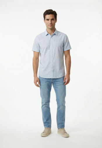 Chemise manches courtes Le Temps Des Cerises droje 3777  citadel