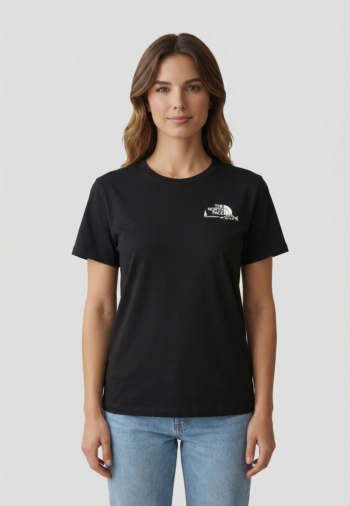 Tee shirt the north face monte regular jk31 tnf black