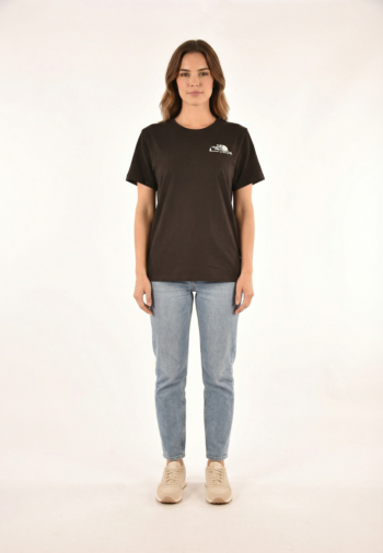 Tee shirt the north face monte regular jk31 tnf black