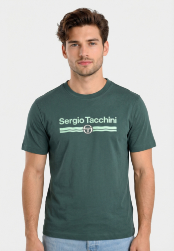 Tee shirt sergio tacchini marchio co 5038-med/cab