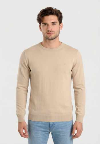 Pull hiver superdry essentials prg sailcloth white