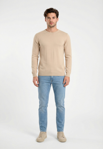 Pull hiver superdry essentials prg sailcloth white