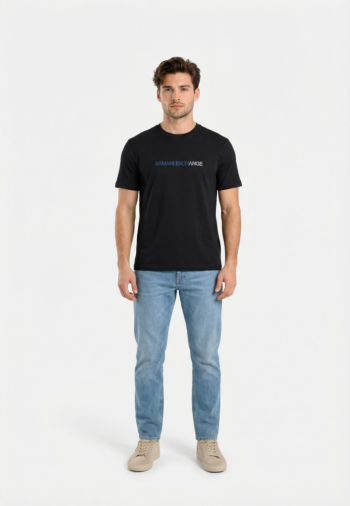 Tee shirt armani exchange xm002785 ub101 deep navy