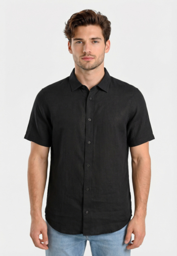 Chemise manches courtes armani exchange xm001223 ub101 deep navy