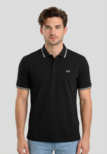 Polos armani exchange xm001287 ub101 deep navy
