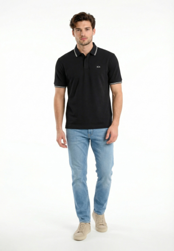 Polos armani exchange xm001287 ub101 deep navy
