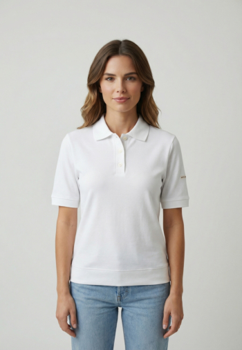 Polos saint james carola blanc