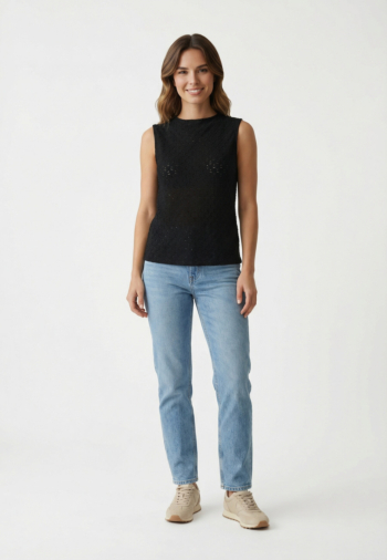 Debardeurs grace & mila vintie noir