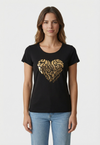 Tee shirt morgan 261-dinou noir