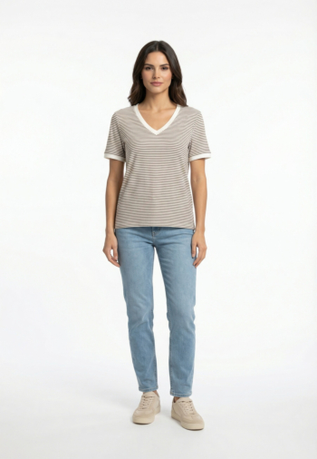 Tee shirt only tine cloud dancer black ( ale)