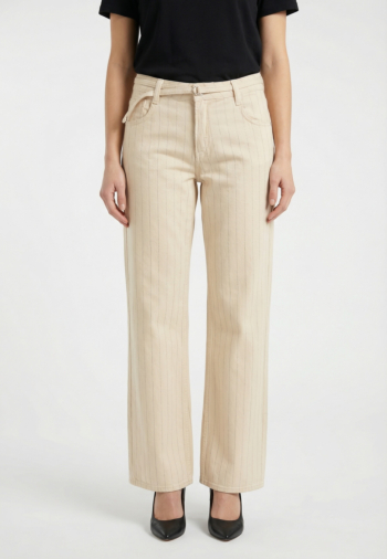 Jeans Le Temps Des Cerises lauryn 1005  ecru