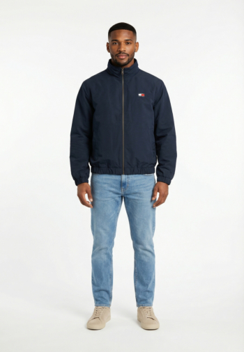 Blousons et vestes tommy jeans essential c1g dark night navy