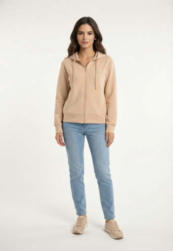 Sweat guess jeans olympe g1l9 fawn taupe