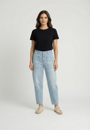 Pantalons please p2z6 1670 blu denim
