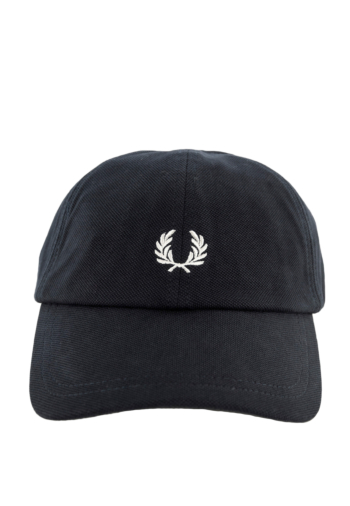 Casquettes fred perry pique classic 267 navy/snow white