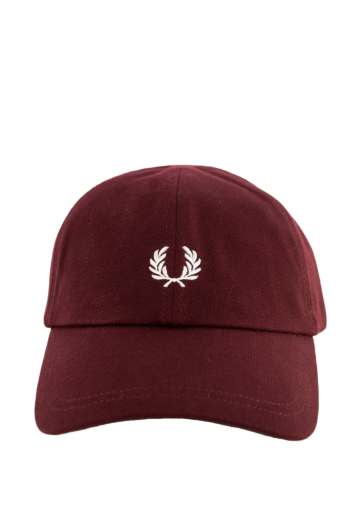 Casquettes fred perry pique classic 597 oxblood