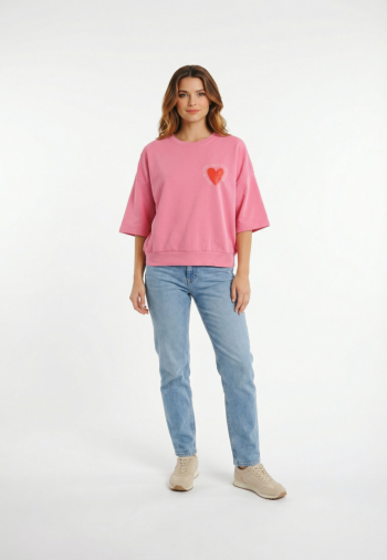 Sweat only lucilla wild orchid lucilla heart