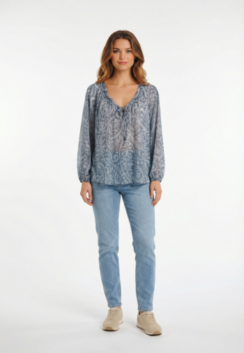 Tee shirt manches longues morgan 261-osko.f multico