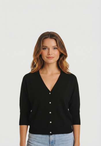Gilets cardigans morgan 251-mbatsi noir