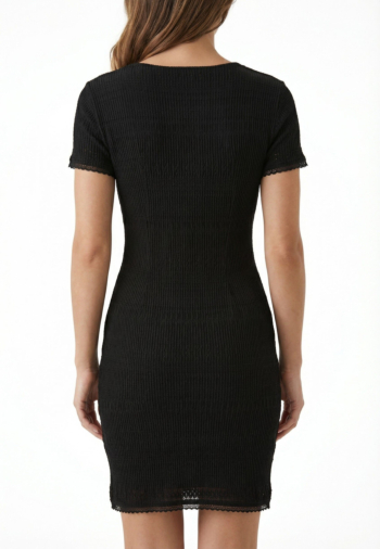 Robe guess jeans elisabette jblk jet black a996