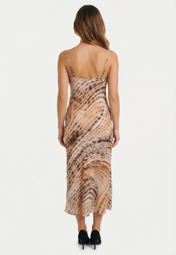 Robe guess jeans akilina pmih shibori drift print