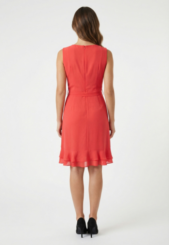 Robe morgan 241-rosval rouge corail